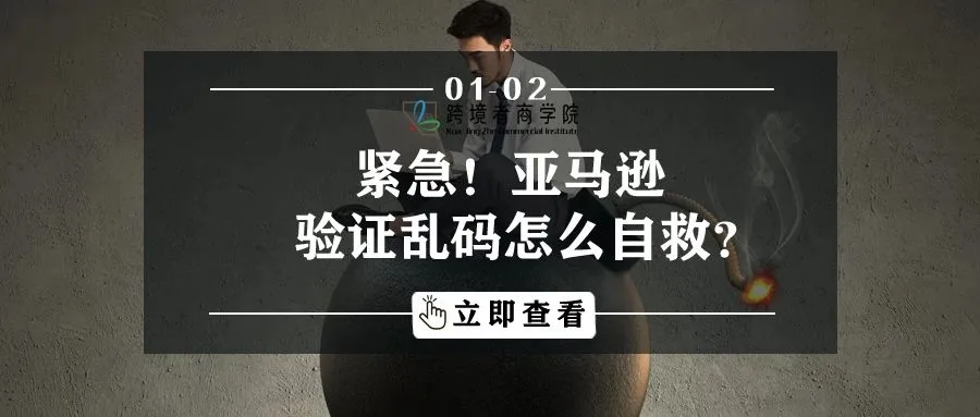 紧急!亚马逊验证乱码怎么自救?