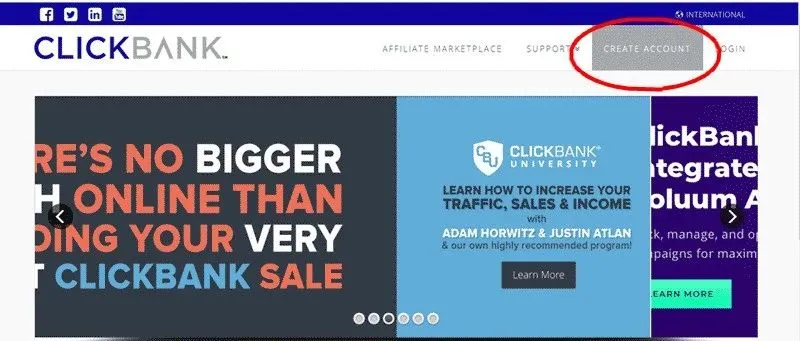 告诉你一个好消息:Clickbank账号重新开放注册啦!