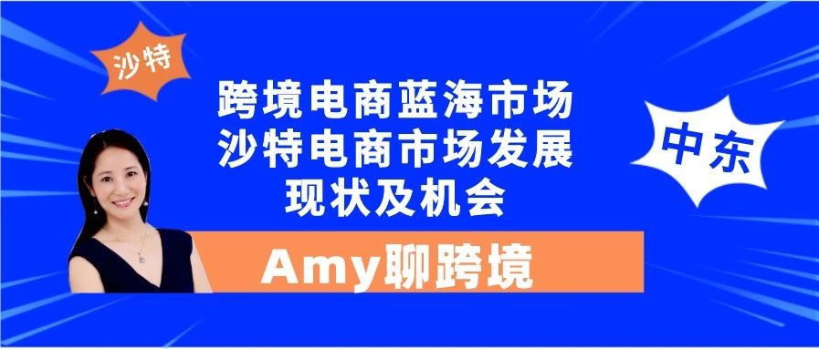 Amy第13期：跨境电商蓝海市场-沙特电商市场发展现状及机会