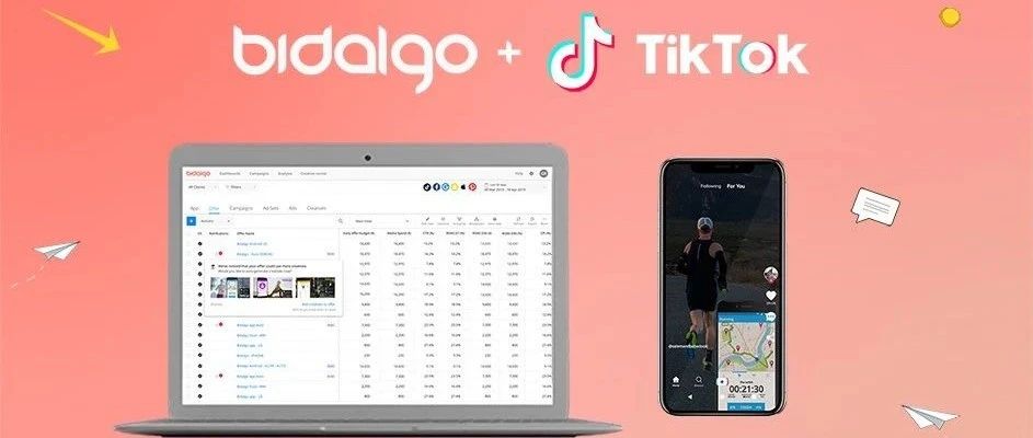 Bidalgo与TikTok合作,提供一站式TikTok营销解决方案