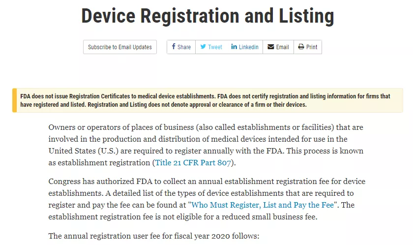 再强调！FDA：所有&quot;FDA注册证书&quot;都不是官方发的！全是假的！从来没有签发证书