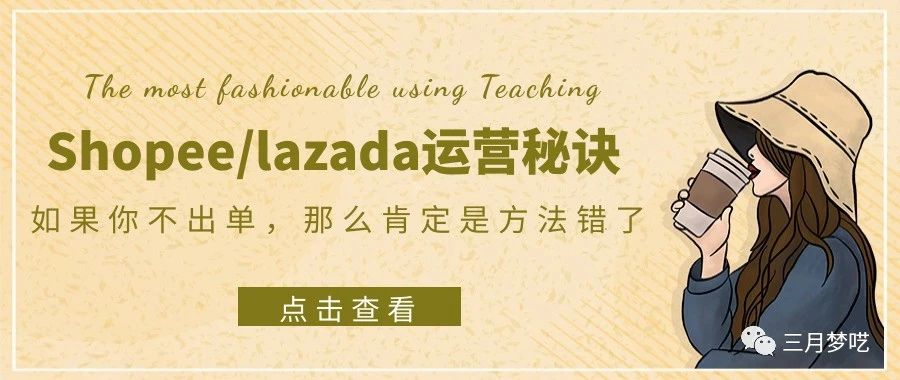 我是如何把东南亚Shopee/Lazada做成功的？