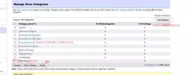 eBay店铺分类如何设置?eBay店铺产品分类技巧
