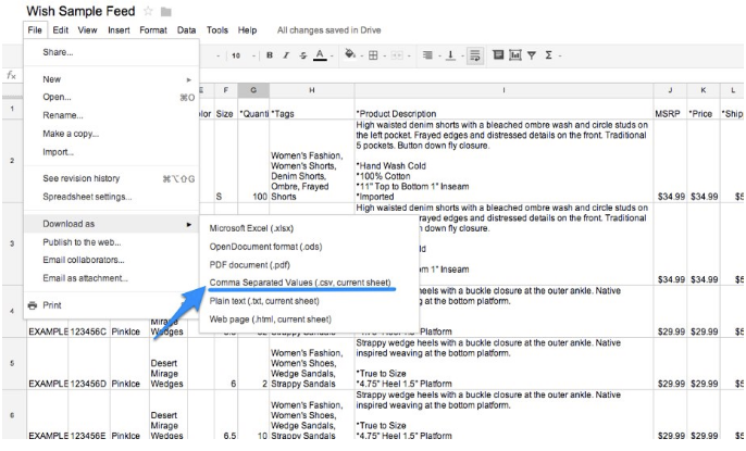 wish发布/上传产品