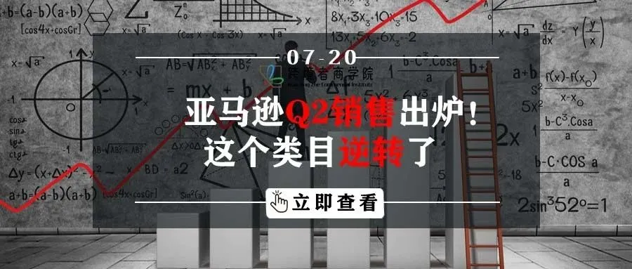 亚马逊Q2销售出炉!这个类目逆转了