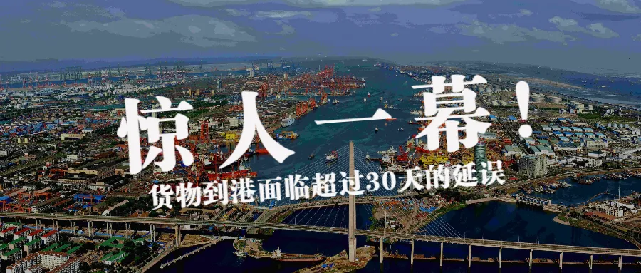 惊人一幕！西非最大港口严重拥堵！货物到港面临超过30天的延误！