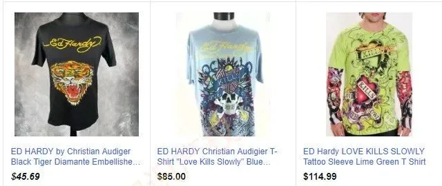 美国潮牌ED HARDY商标侵权立案,马上下架!