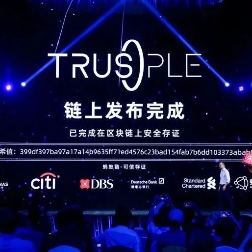 蚂蚁链国际贸易平台Trusple发布|中小企业“卖全球”不再愁