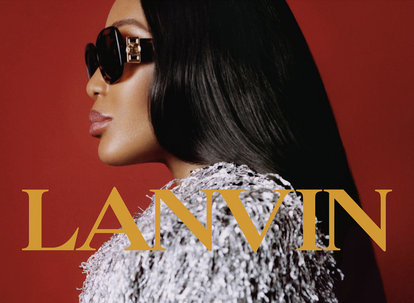 以 Naomi Campbell 为主角的 Lanvin 广告