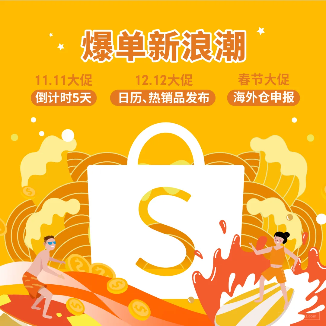 11.11倒数, 提前看12.12选品与大促日历!还有春节大促海外仓申报福利