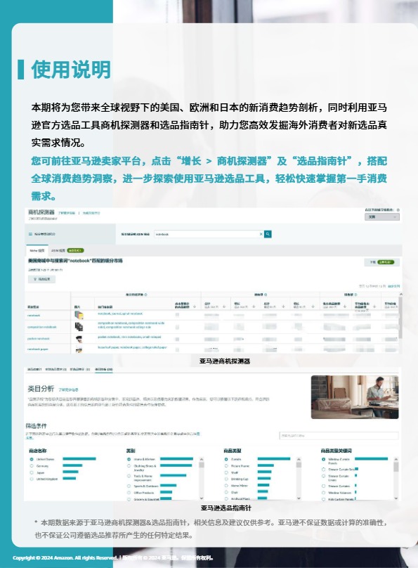 全球电商消费趋势及选品洞察报告-亚马逊全球开店-2024 