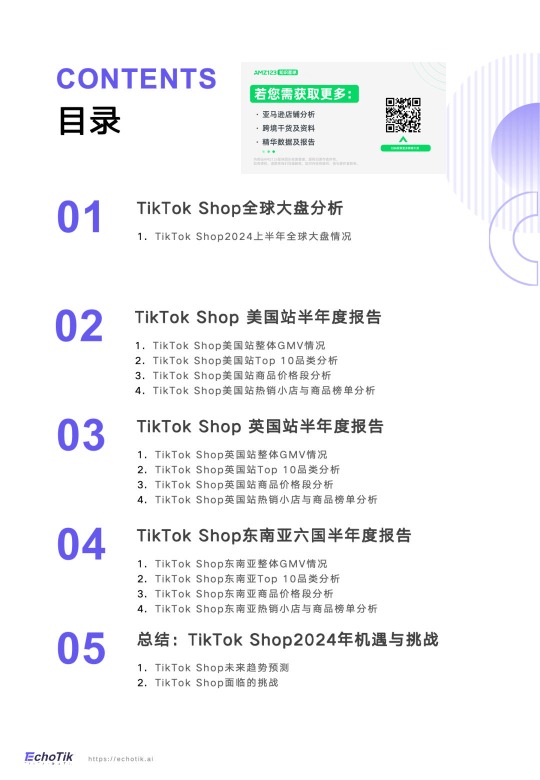 《TikTok Shop 2024半年度报告》PDF下载 