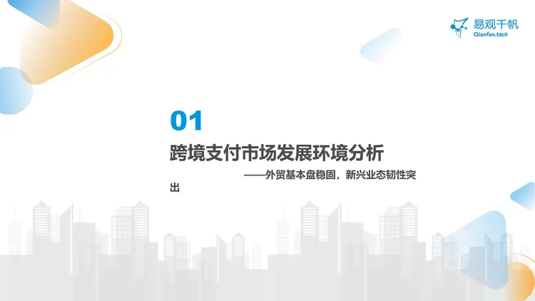 中国跨境支付行业年度专题分析2024-易观千帆 