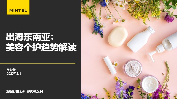 2025出海东南亚美容个护趋势解读报告 