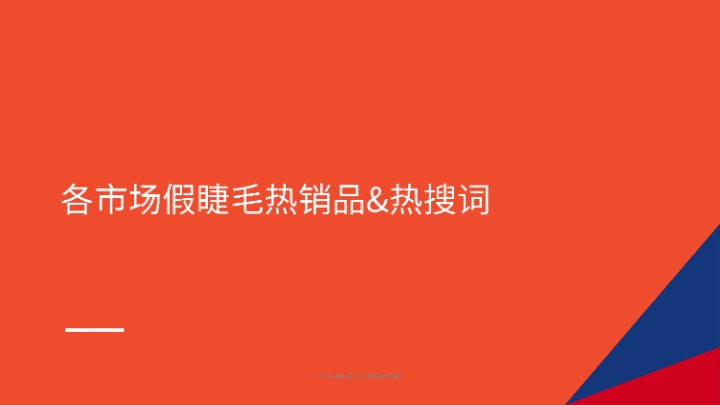 2025年第1季度假睫毛选品指南 