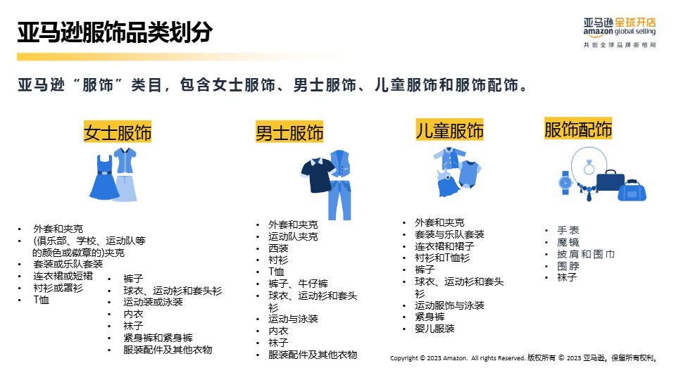 亚马逊欧洲站-服饰品类新卖家选品推荐 