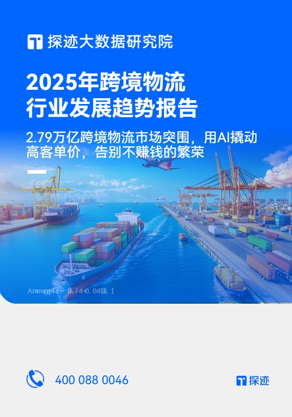 2025年跨境物流行业发展趋势报告 