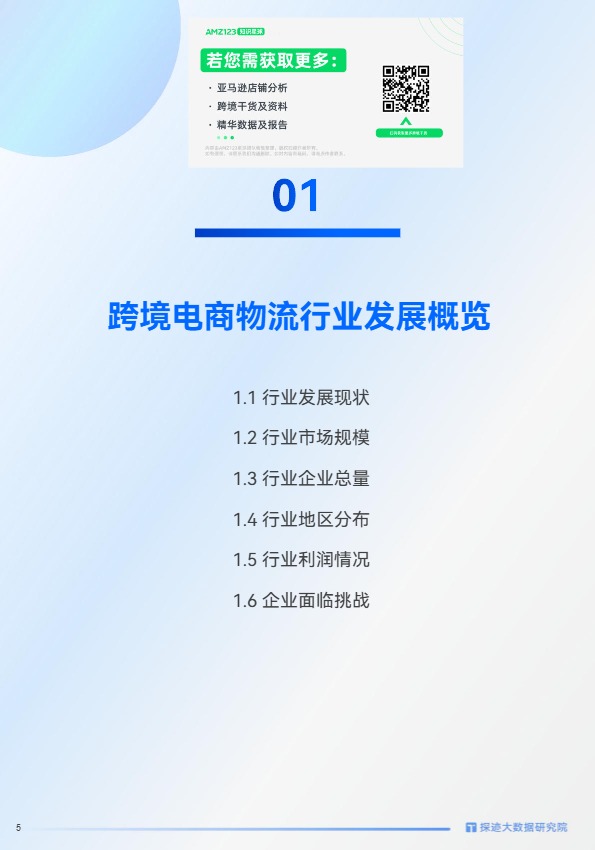 2025年跨境物流行业发展趋势报告 
