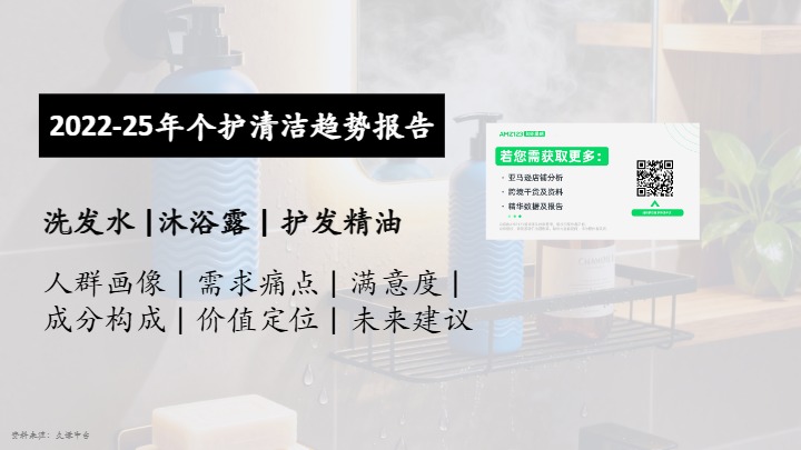 2025 洗护品类趋势与创新洞察 
