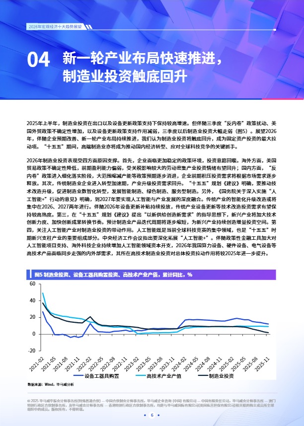 2026年宏观经济十大趋势展望 