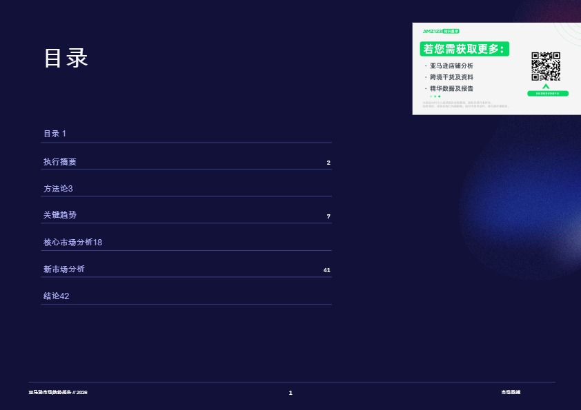 2026年亚马逊市场趋势报告 