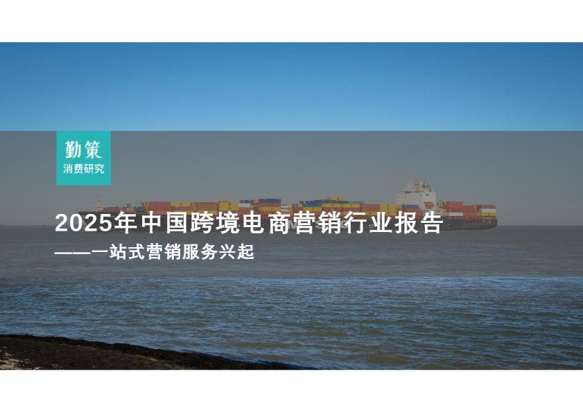 2025中国跨境电商营销行业报告 