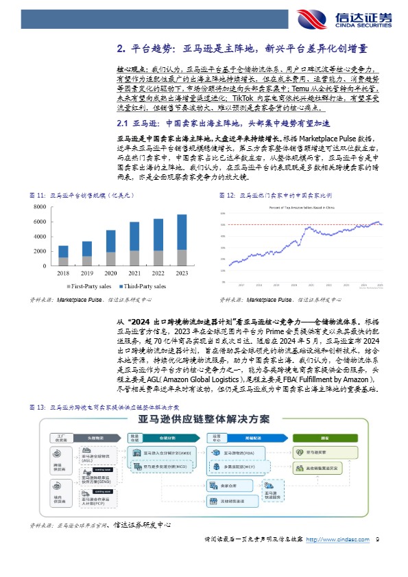 国货出海方兴未艾，看好供应链及品牌全球化 