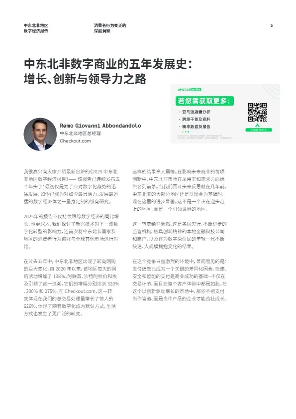 2025中东北非消费者数字经济报告 