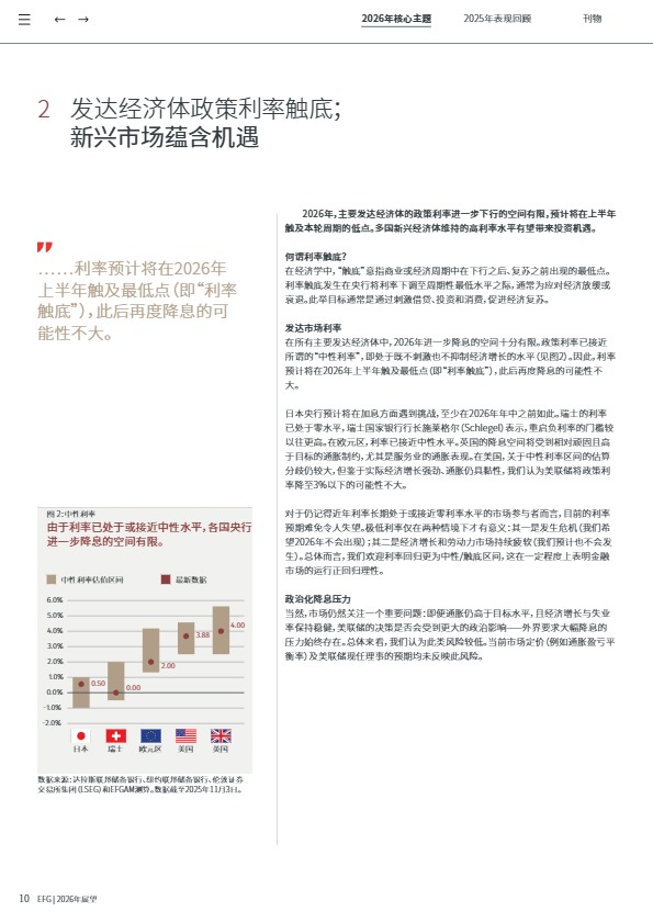 2026年展望年度前瞻：十大核心主题 