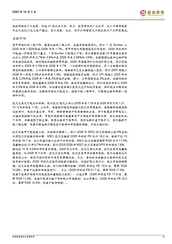 2026全球经济与市场展望 