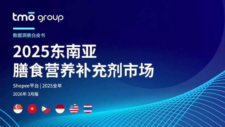 2025东南亚膳食营养补充剂市场报告 
