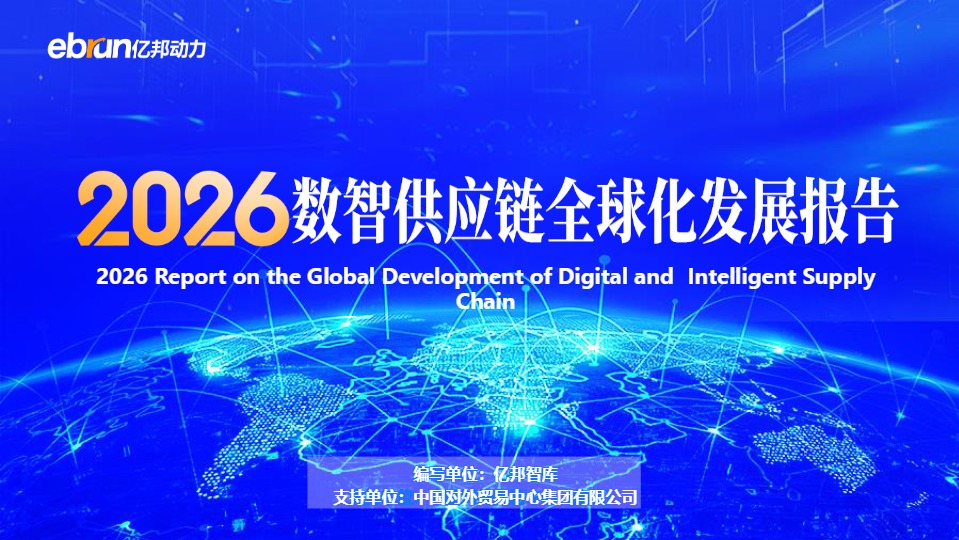 2026数智供应链全球化发展报告 