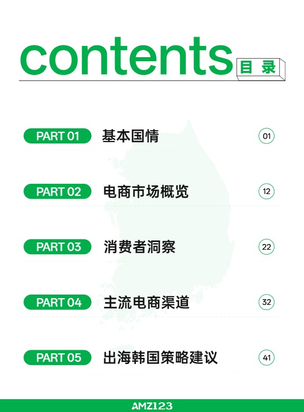 AMZ123《全球电商市场报告——韩国篇》 