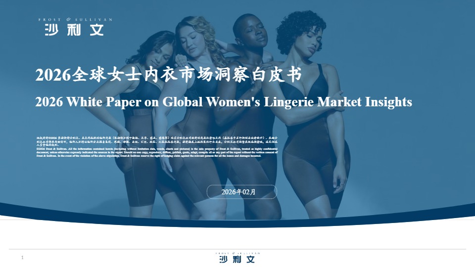 2026全球女士内衣市场洞察白皮书 