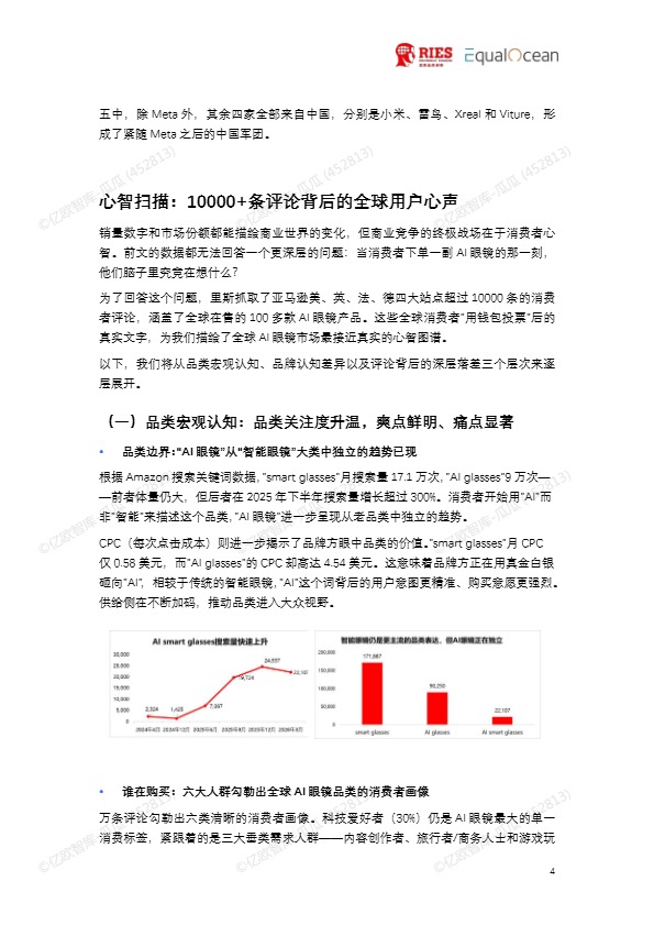 2026全球AI眼镜行业战略洞察报告 