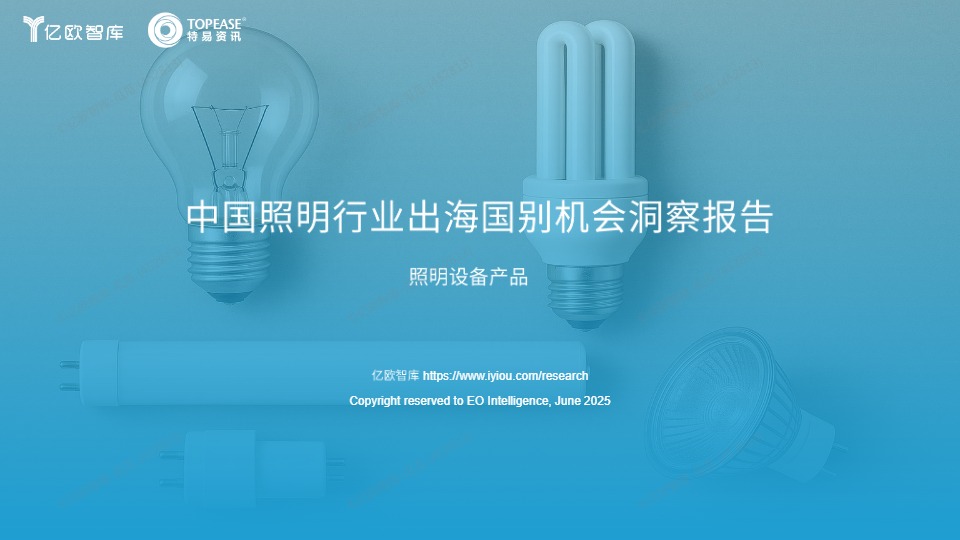 中国照明行业出海国别机会洞察报告 