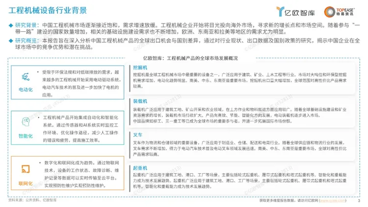 《中国工程机械设备出海国别机会洞察报告》 