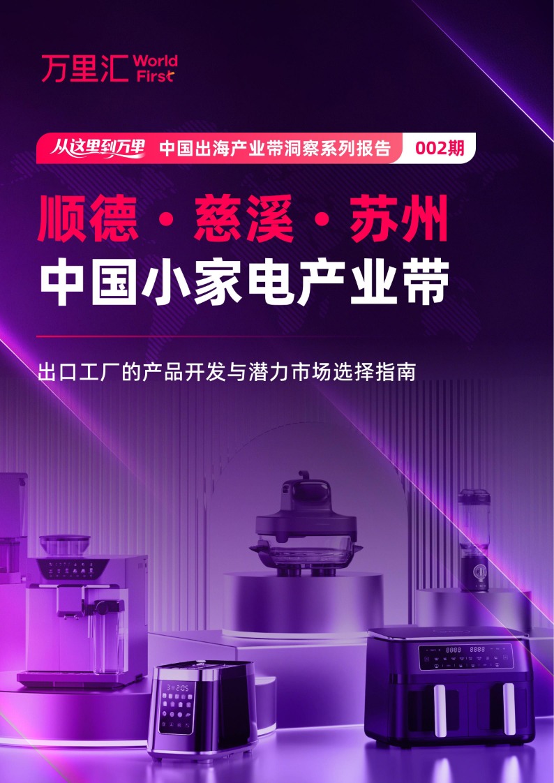 中国出海产业带洞察系列报告-中国小家电产业带 