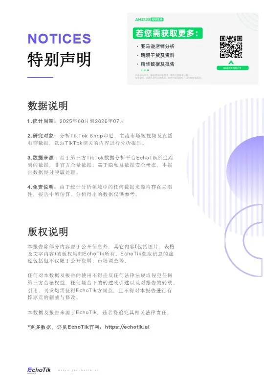 tiktok shop 2026年度 印尼站点趋势洞察报告 