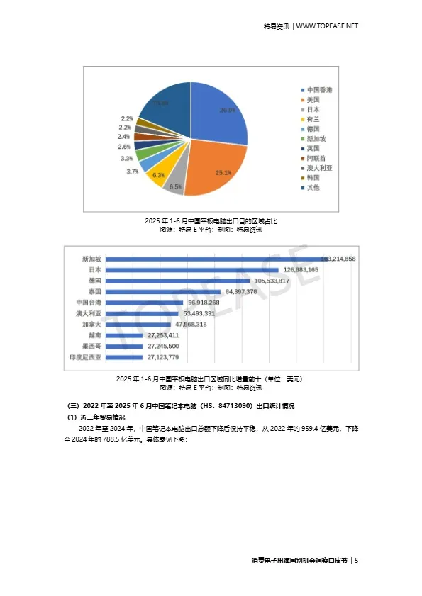 消费电子出海国别机会洞察白皮书 