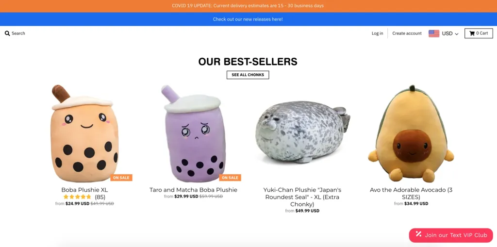 Shopify网站设计