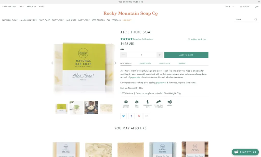 Shopify网站设计