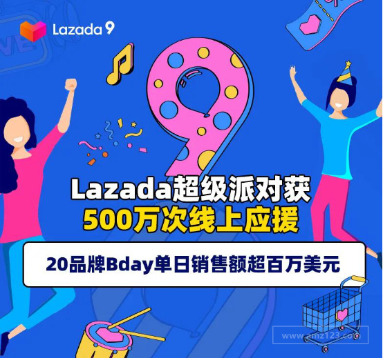 Lazada九周年生日大促落幕  零故障保驾娱乐化消费成最大亮点