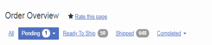 LINIO订单有哪几个状态?