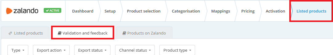 Zalando: 为什么产品没有被上架？