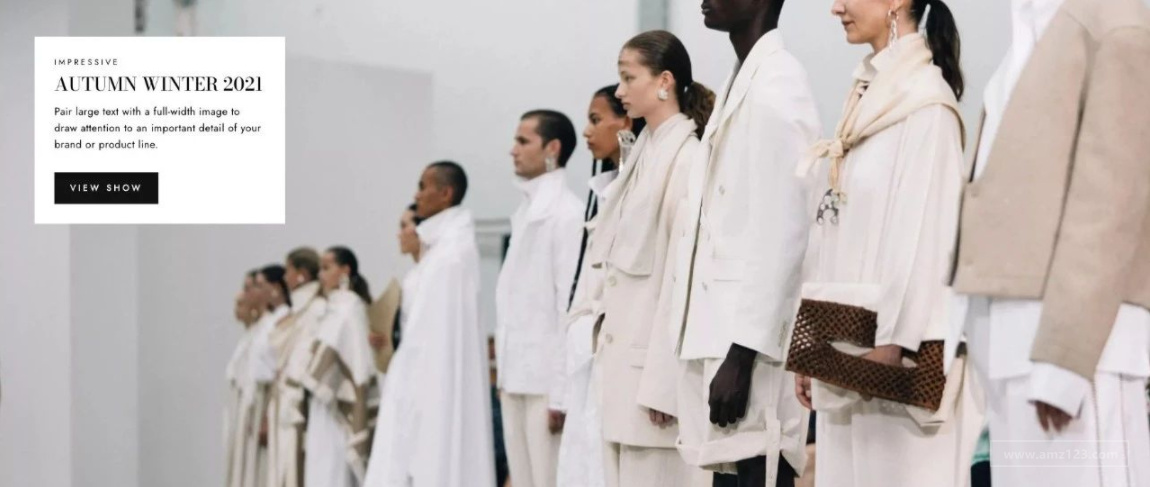 如何在爆火的跨境服饰赛道抢占先机？人人称赞的Impress模板来啦！