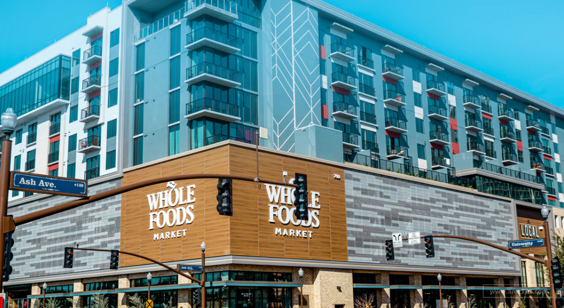 亚马逊将为全食超市引入无收银员自助结账服务！明年开业！