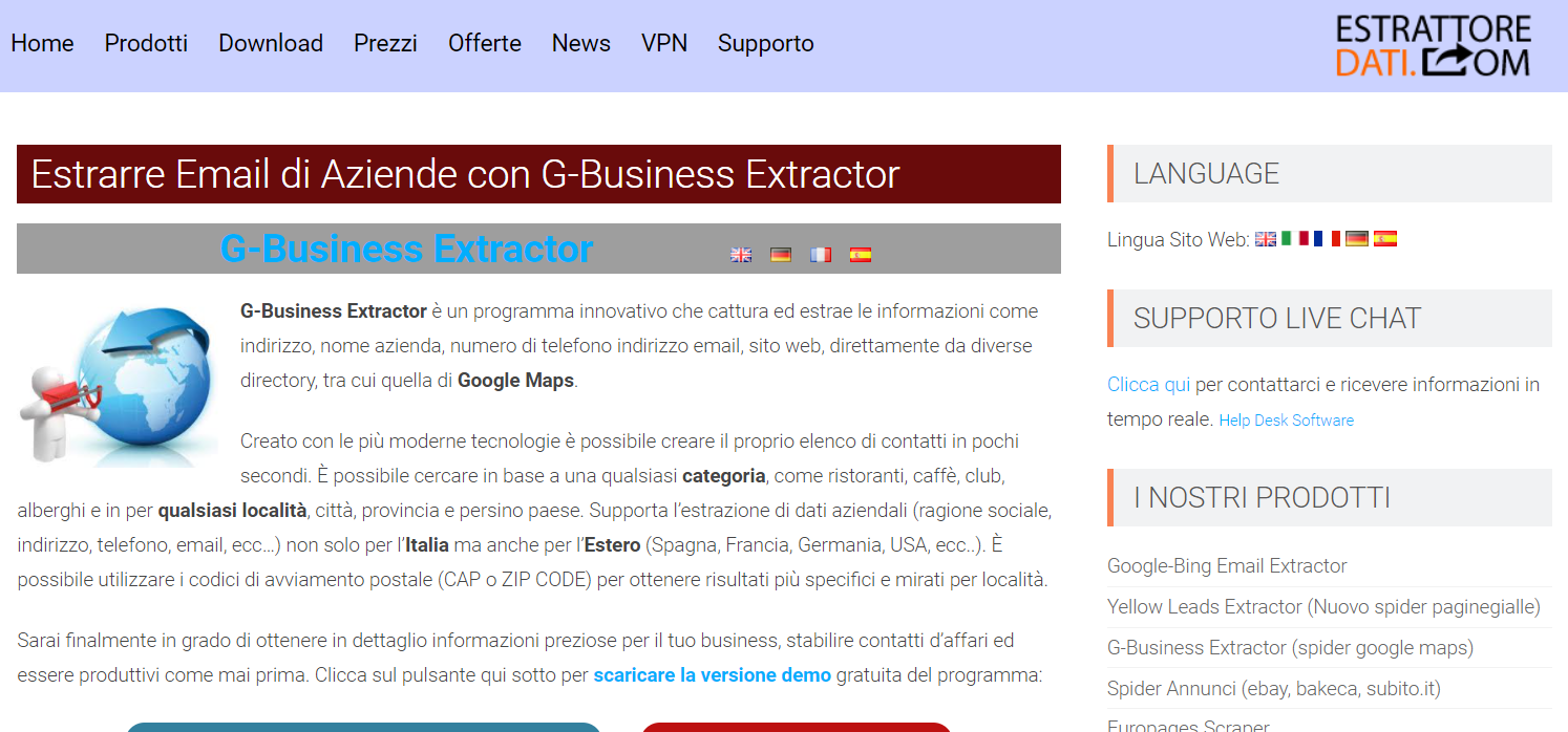 G-Business Extractor