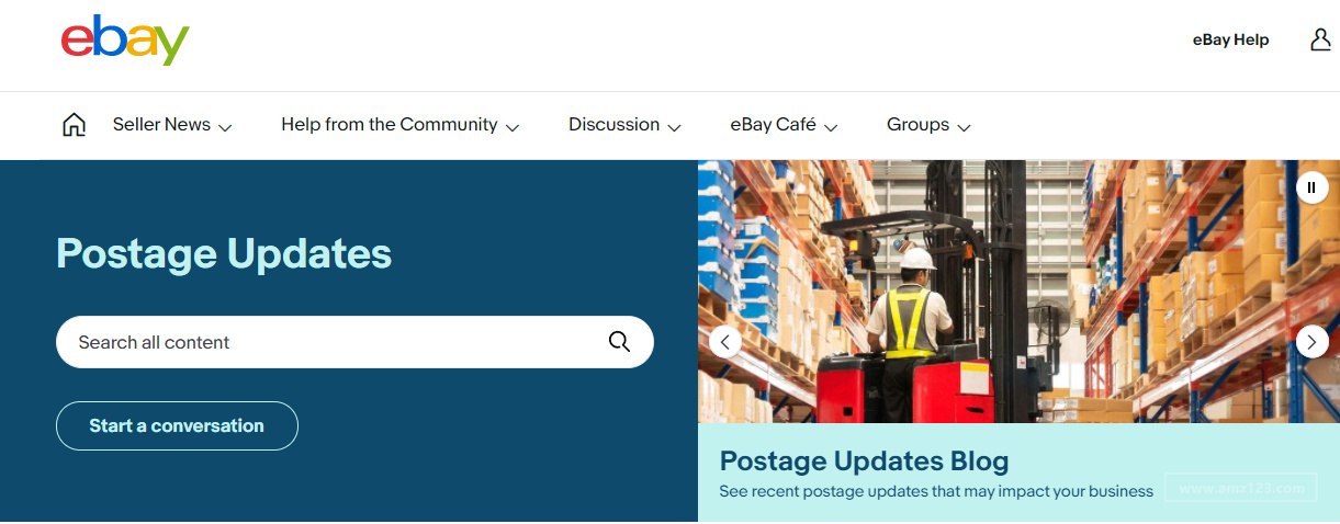 eBay推出邮资更新板块！卖家可实时查看物流变化！