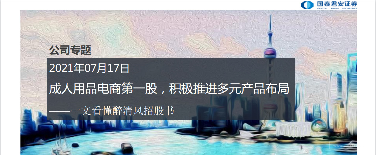 《成人用品电商第一股，积极推进多元产品布局》PDF下载